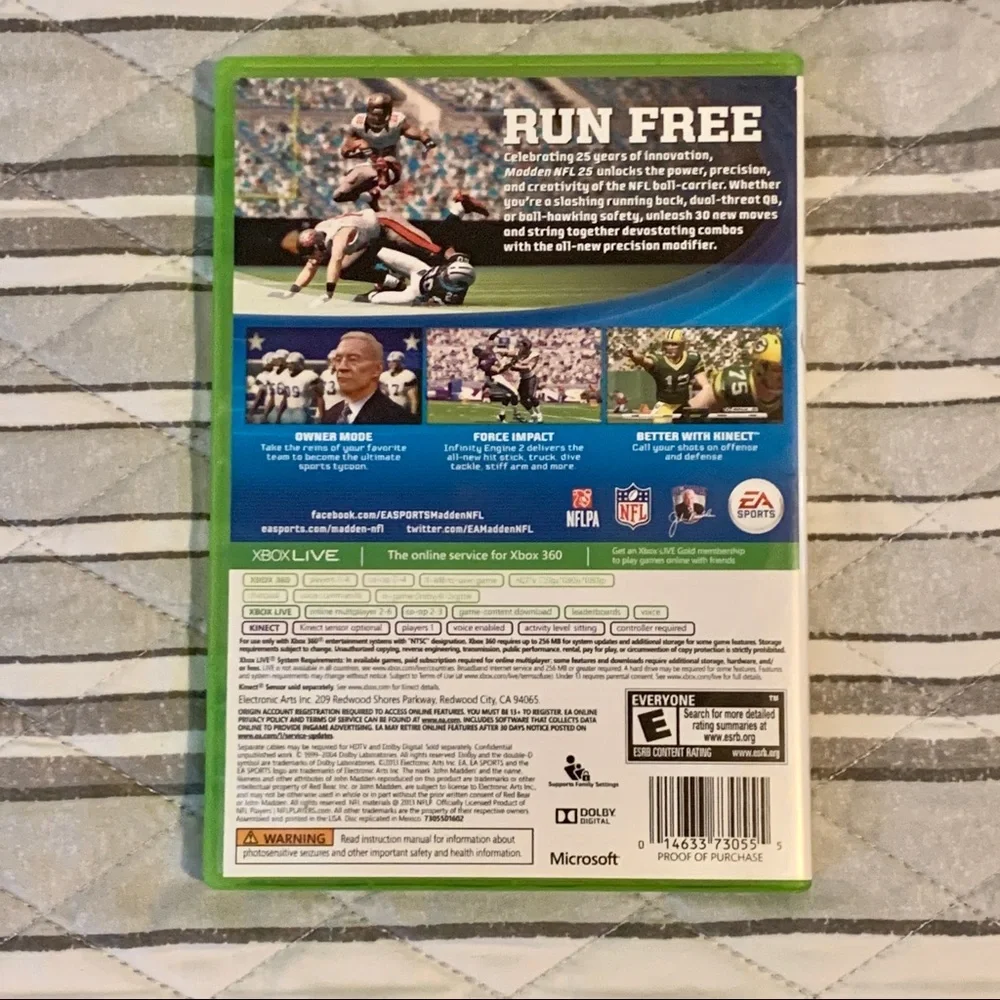 Madden NFL 25 for Xbox 360